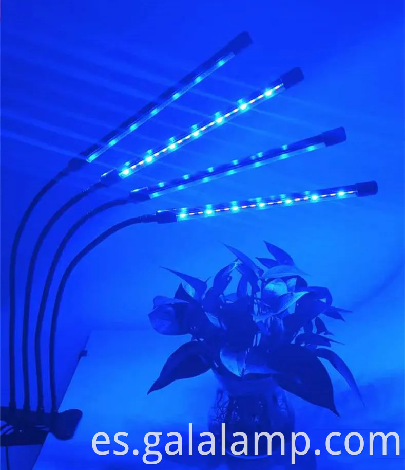 Luz de cultivo LED de espectro completo avanzado con temporizador y atenuación